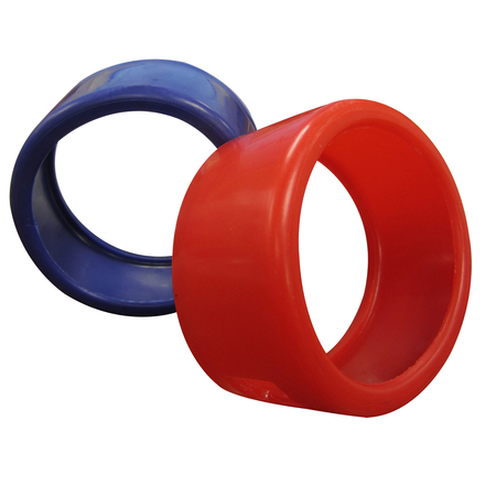 MASTERCOOL GAUGE PROTECTORS Set Red & Blue Large ME91553-EE